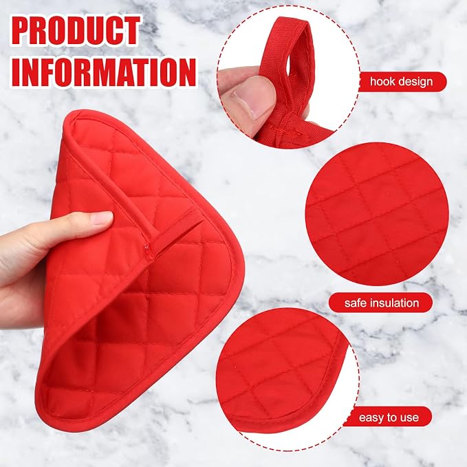 Uiifan 30 Pieces Cotton Pot Holders - Image 3