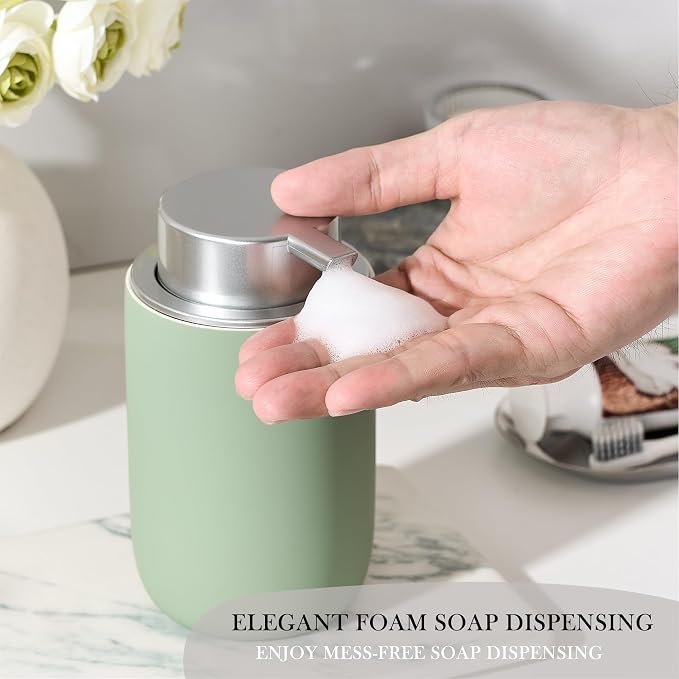 Foaming Soap Dispenser, 12oz Foam Dispenser Ceramic, Foaming Hand Soap - Image 2