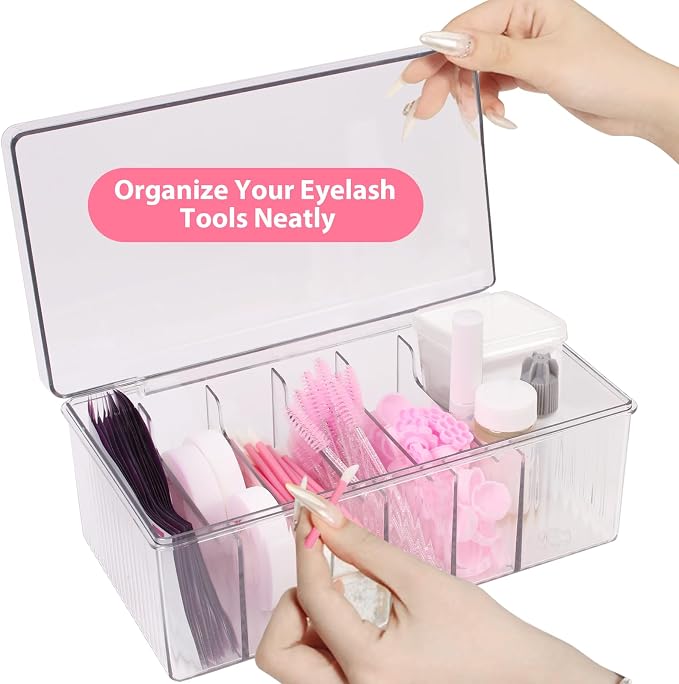 Lash Cart Organizer For Lash Techs, Acrylic Lashes Extension Organizers and - Image 2