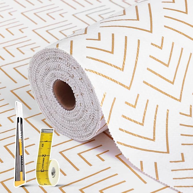 Shelf Liner for Kitchen Cabinets 12in x 10FT Non Adhesive Drawer Liner Non-Slip by Adwann
