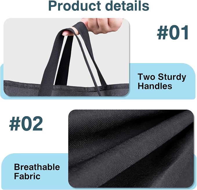 SLEEPING LAMB 72'' Bridal Wedding Gown Dress Garment Bag 15'' Gusseted Garment - Image 5