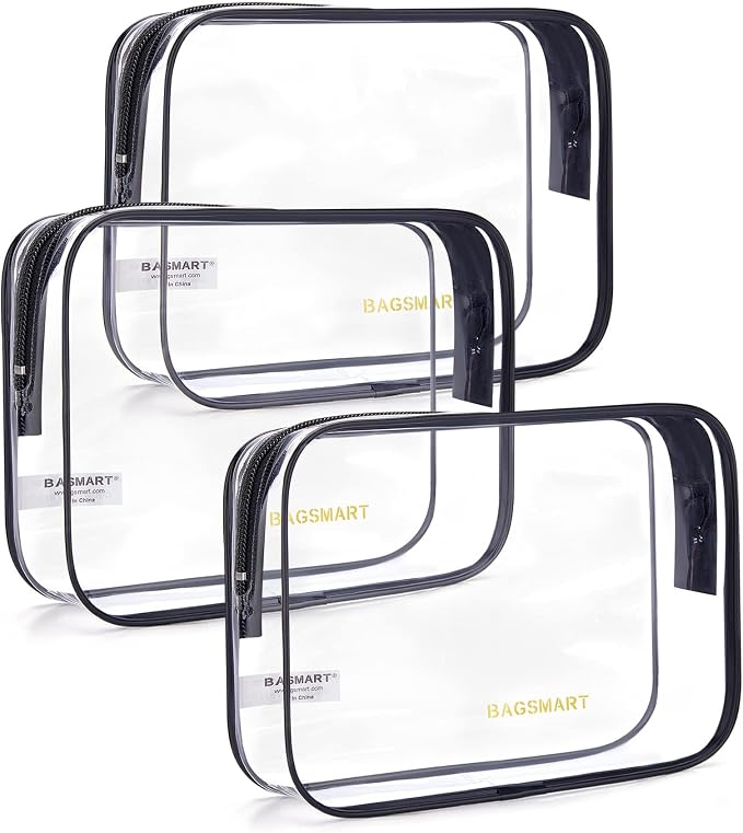 BAGSMART Clear Toiletry Bag by BAGSMART