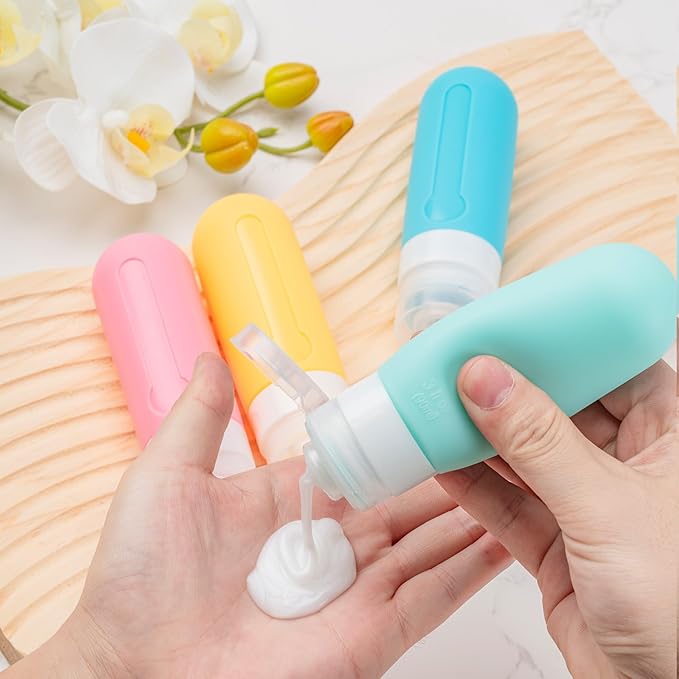 16pack Travel Bottles for Toiletries, TSA Approved LeakProof Squeezable - Image 5