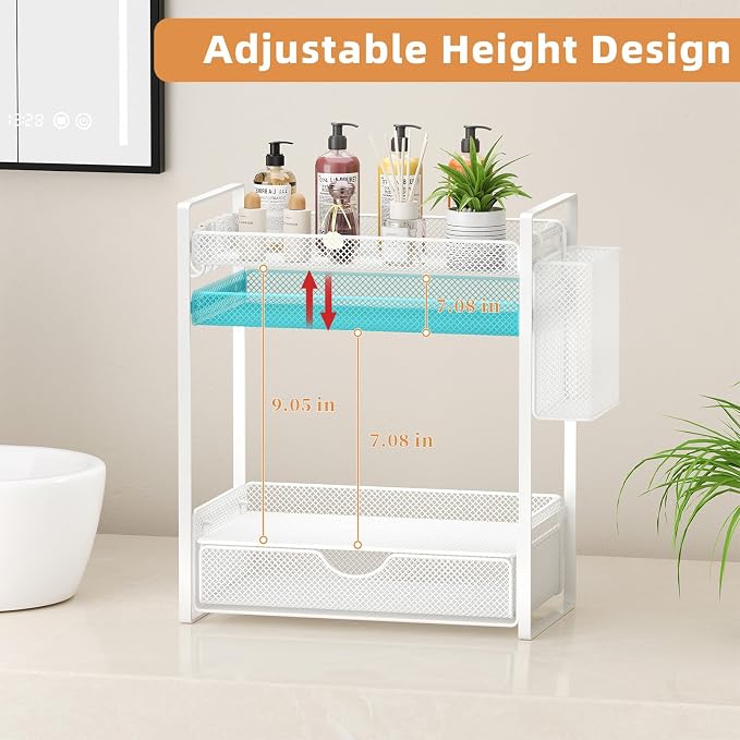VITVITI 2 Tier Bathroom Organizer Countertop - Image 3