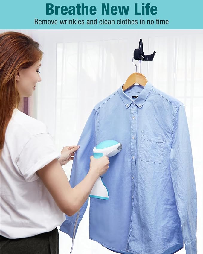 BEAUTURAL Steamer for Clothes, Portable Handheld Garment Fabric Wrinkles Remover - Image 4