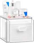 Vtopmart Disposable Facial Towels Holder, Acrylic Box Hold 50 Count, Stylish by Vtopmart