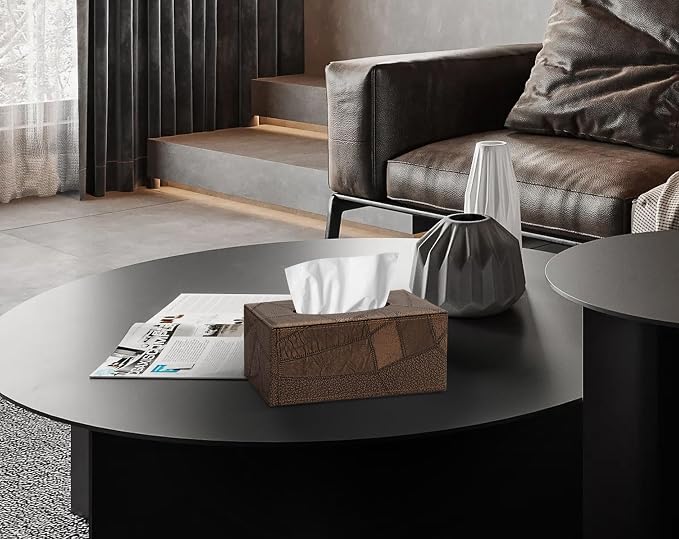 Tissue Box Cover Rectangular Tissue Box Holder - Image 3