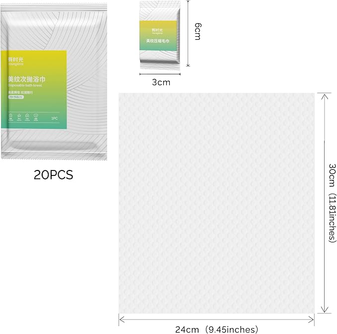 YOUNGTIME Mini Compressed Towels, Disposable Face Compressed Towel, Portable - Image 2