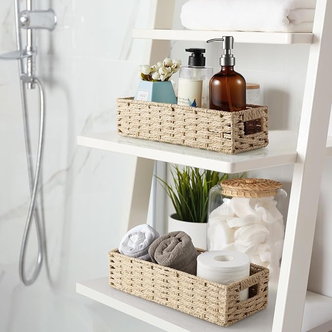 dreamkey Nesting Paper Rope Storage Baskets - Image 5