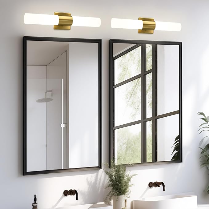 Kalium Bathroom Wall Sconces Set of Two, 21 Inch Modern Vanity Lights - Image 6