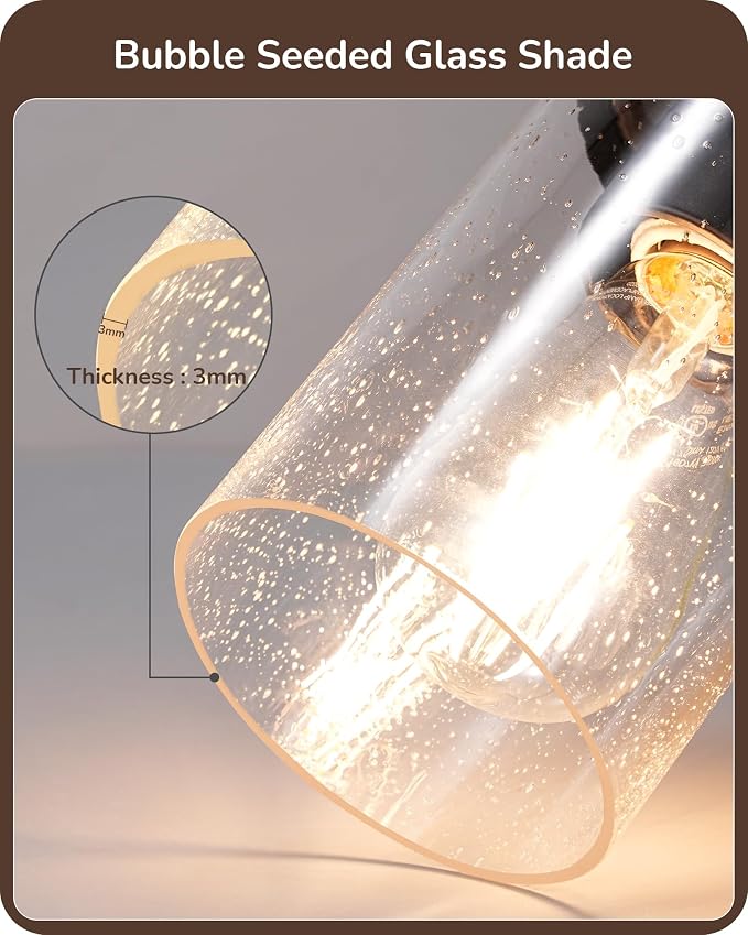 EDISHINE Farmhouse Vanity Lights - Image 2