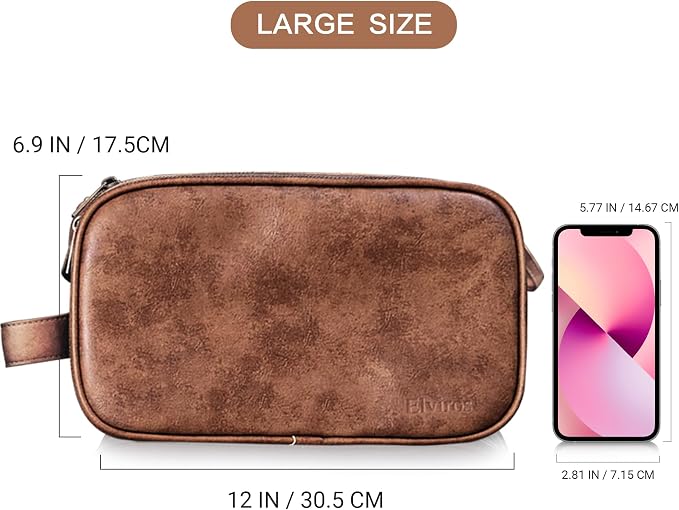Elviros Travel Toiletry Bag Gift - Image 5