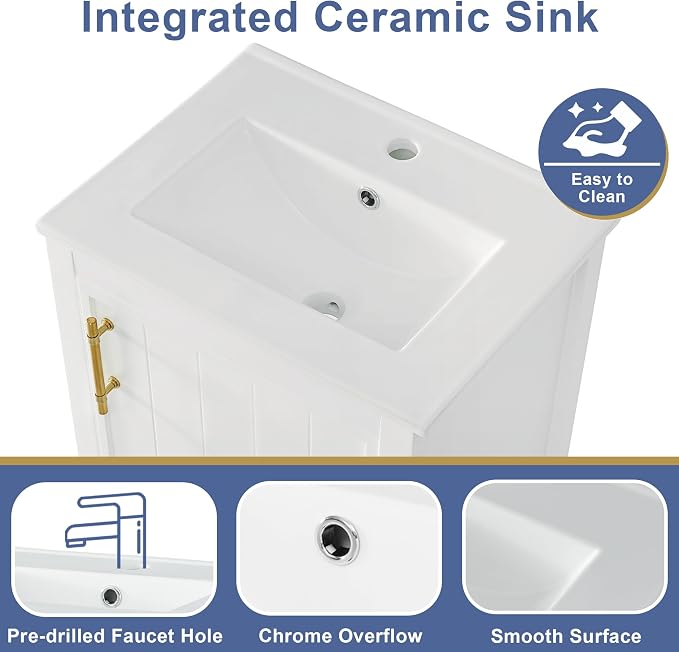 Bellemave 20" Small Bathroom Vanity - Image 5
