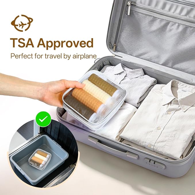 Travel Bottles for Toiletries, TSA Approved Travel Size Containers, Leak Proof - Image 7