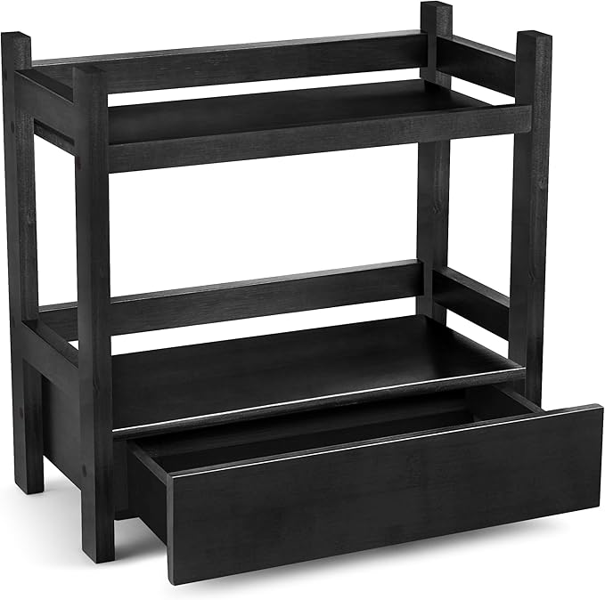 Sorbus Bamboo Bathroom Counter Organizer – 2-Tier Shelf by Sorbus