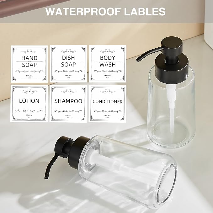 Doiliese Soap Dispenser, 16oz Liquid Soap Pump - Image 7