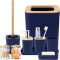 Blue Bathroom Set by BetterbathroomwithXLHOME