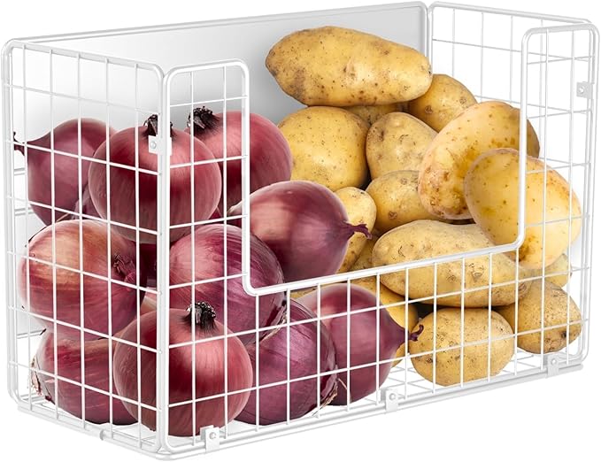 Ofiray-home Magnetic Fridge Shelf, Fruit Potato & Onion Storage Bins, Pantry by Ofiray-home