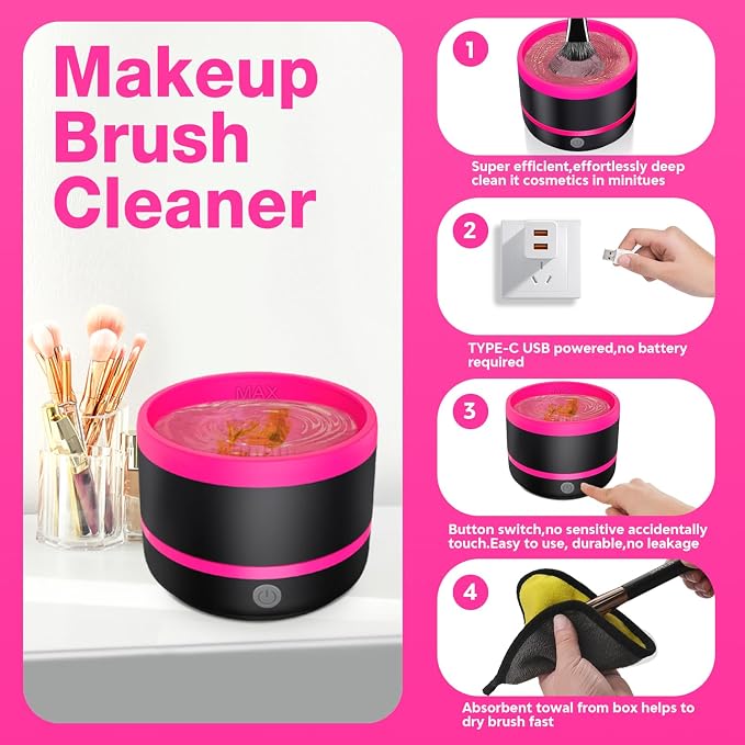 Electric Paint Brush Cleaner, Rinser Cup, Brush Rinser - Image 5