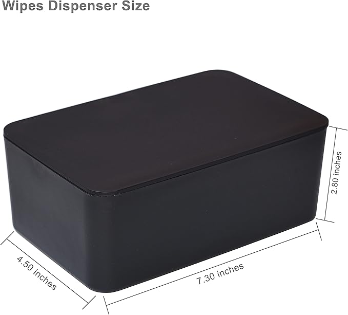 Diaper Wipes Dispenser, Tissue Storage Box Case, Wet Wipe Dispenser Holder - Image 2