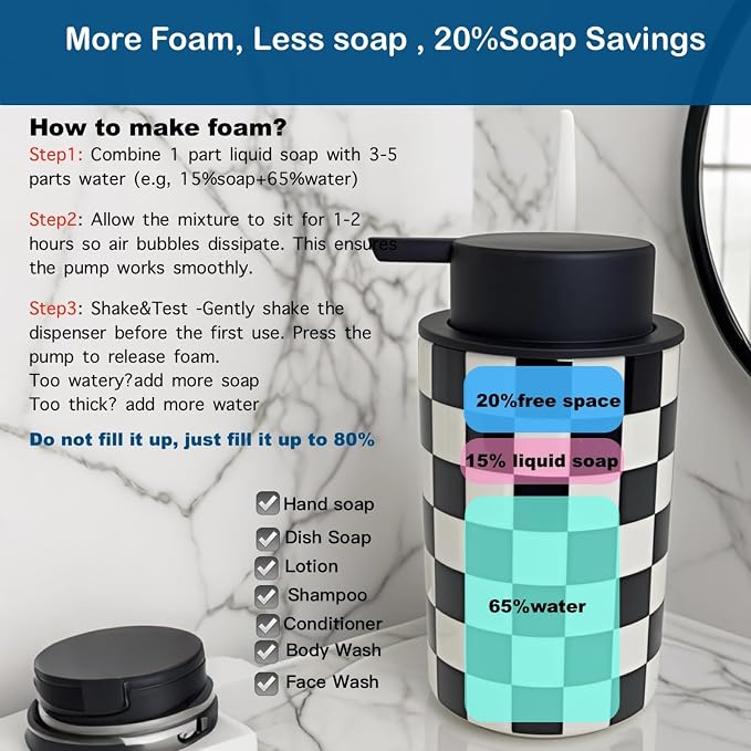 Foaming Soap Dispenser, Foam Hand Soap Dispenser - Image 3