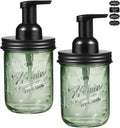 SheeChung Mason Jar Foaming Soap Dispenser, Stainless Steel Lid, BPA Free Pump by SheeChung