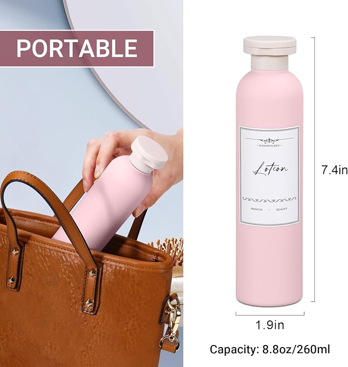 8.8oz Travel Essentials Shampoo Bottles - Image 3