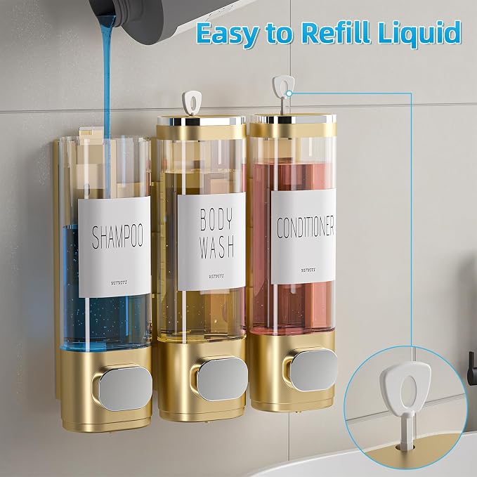 VITVITI Shampoo and Conditioner Dispenser - Image 2