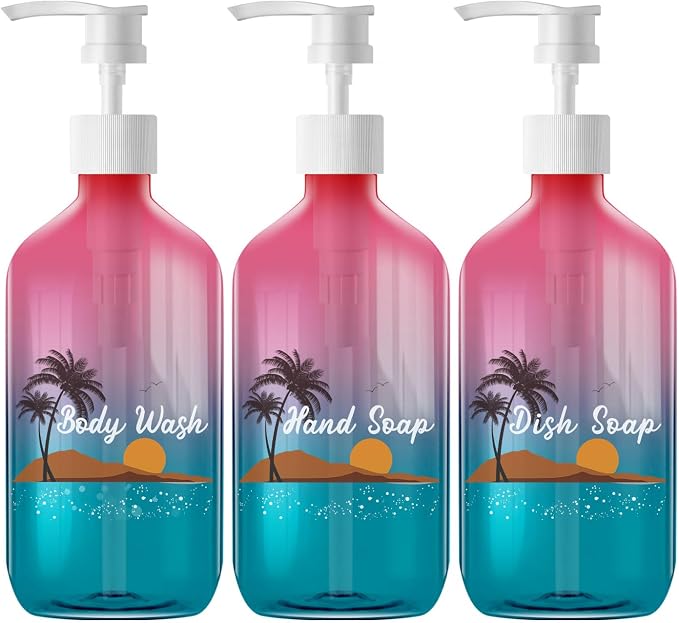 500ml Refillable Plastic Bottles - Image 4