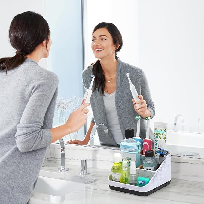 Chintu Toothbrush Holders for Bathroom Counter Organizer - Image 2