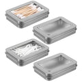 4Pcs Cotton Swab Holder for Travel, Portable Floss Picks Case by Unknown