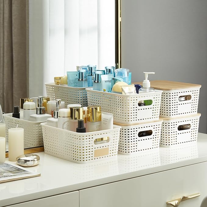 Small Plastic Storage Bins - Image 8