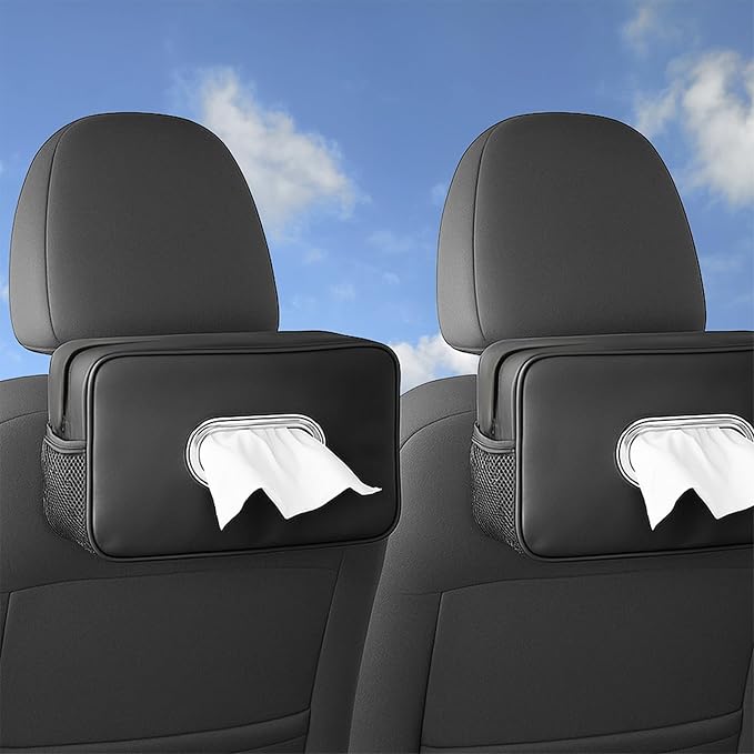 2Pack Multi-Functional Car Tissue Holder by Unknown