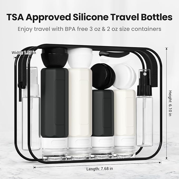 17 Pack Travel Bottles - Image 5