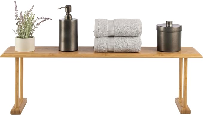 Bamboo Sink Shelf by LavishHomeCollection