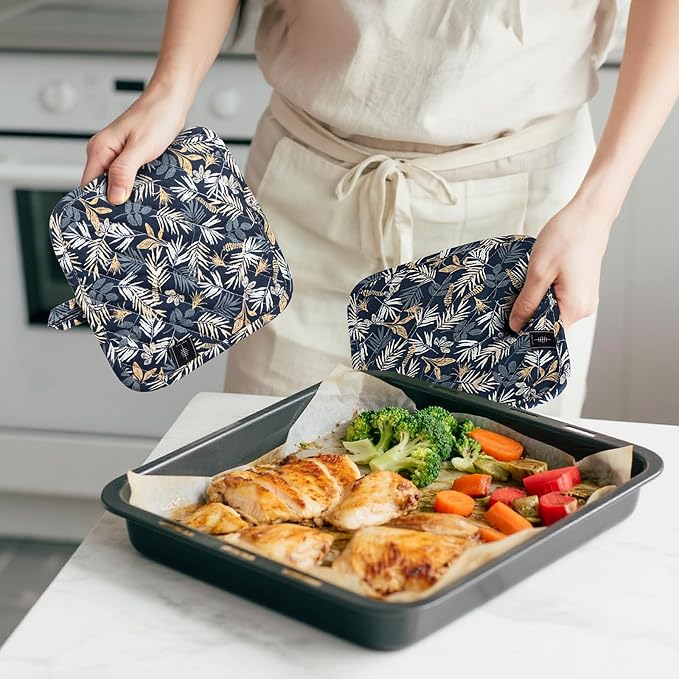 Pot Holders for Kitchen Heat Resistant Hot Pads for Countertops Oven Pot - Image 4