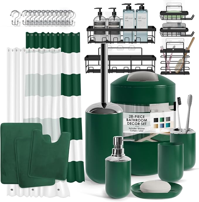 Clara Clark Bathroom Accessories Set by ClaraClark