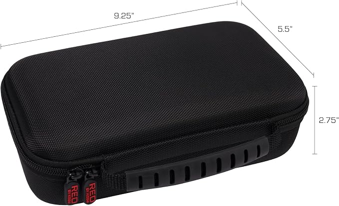 RED by Kiss Men Grooming Portable Organizer BagTravel Pouch Organize Shaver - Image 4
