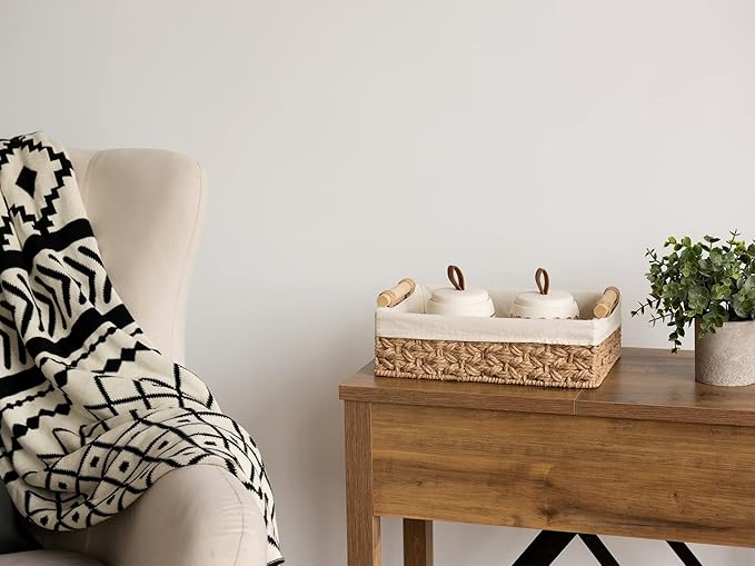 StorageWorks Bathroom Baskets for Organizing, Small Wicker Basket for Bathroom - Image 3