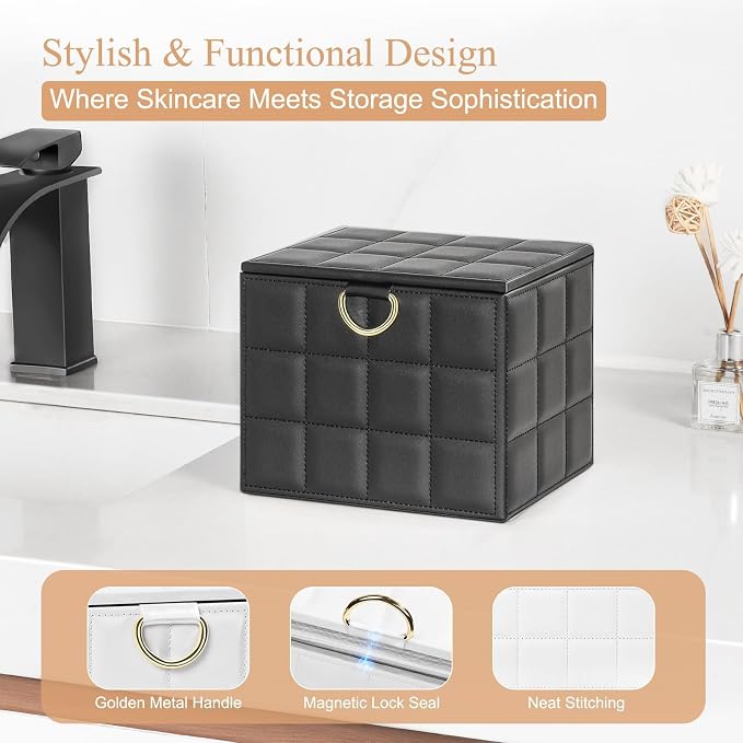 Disposable Face Towel Holder Box, Reusable Organizer - Image 4