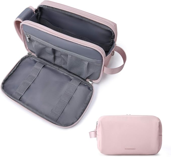 BAGSMART Toiletry Bag for Men, Travel Toiletry Organizer Dopp Kit by BAGSMART
