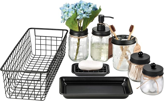 SheeChung 8PCS Bathroom Accessories Set Complete by SheeChung