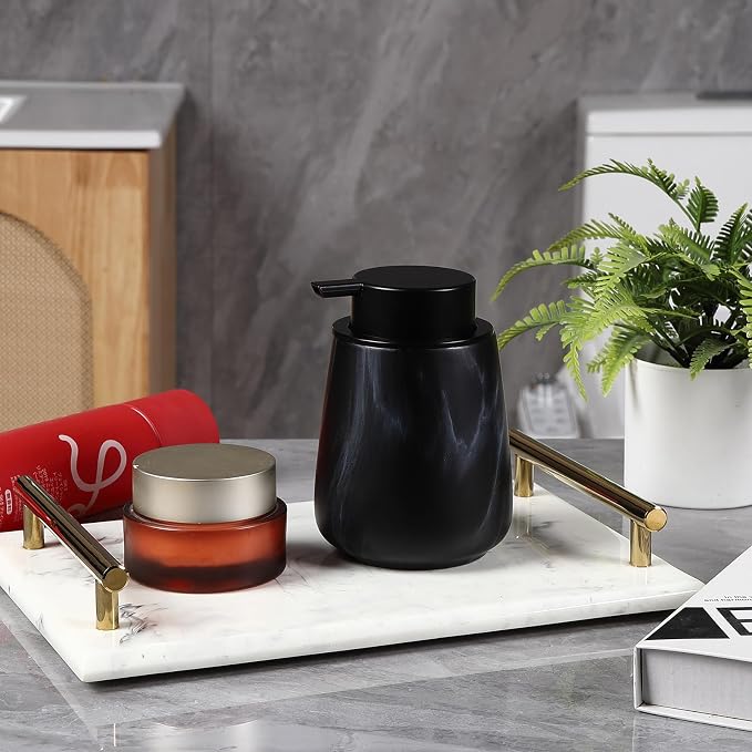 12Oz Ceramic Liquid Soap Dispenser - Image 8