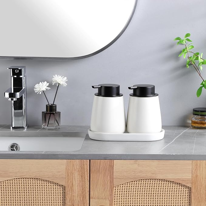12Oz White Foam Soap Dispenser - Image 5