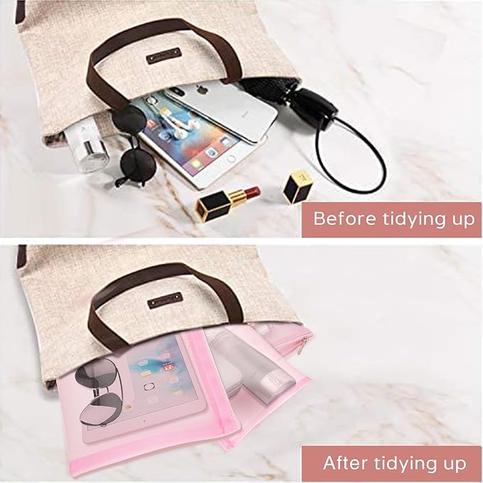 EASYFUN Mesh Pouch, Make up Bag - Image 4