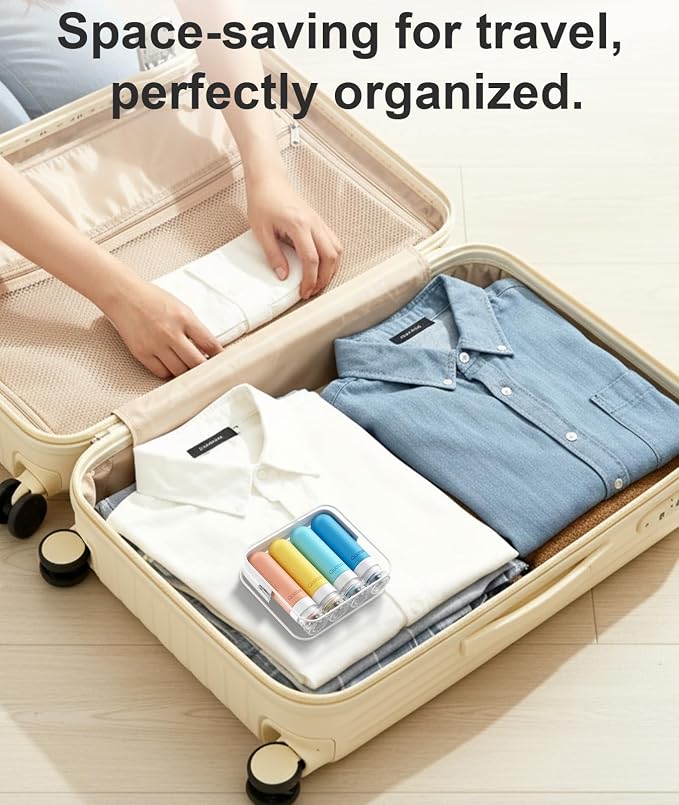 Quatish Travel Bottles for Toiletries, Original Patented Leak Proof Travel Size - Image 6