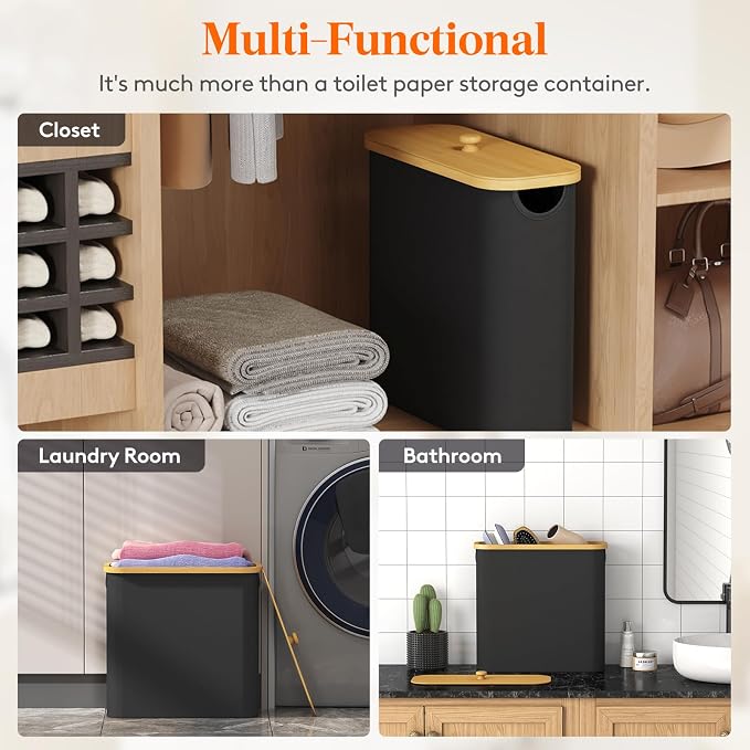 Lifewit Toilet Paper Storage Holder - Image 8