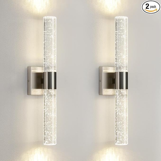 Modern LED Wall Sconces Set of Two by CCYCOL