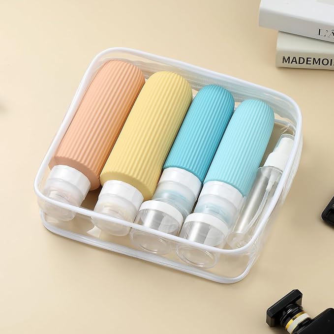 16 Pack Travel Bottles for Toiletries, Large 6oz Silicone Travel Containers - Image 7