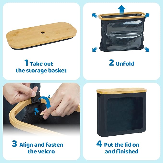 Toilet Paper Storage for 12 Rolls, Toilet Paper Basket - Image 7
